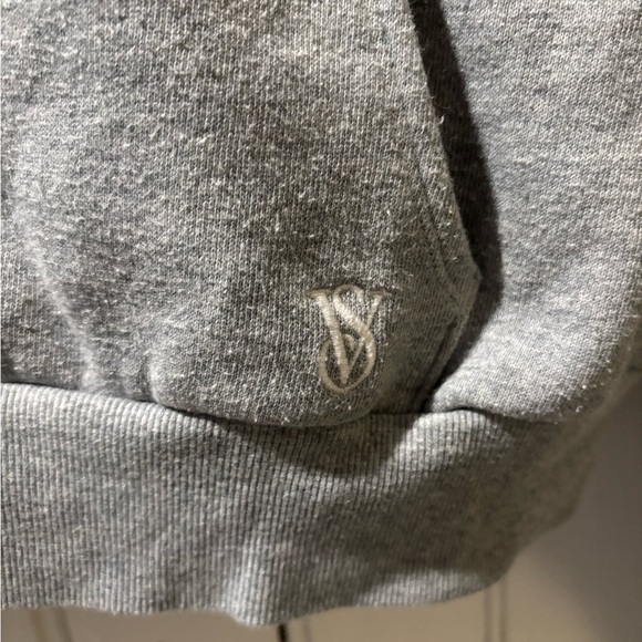 Victoria’s Secret Cropped Zip Up Hoodie - Picture 2 of 6